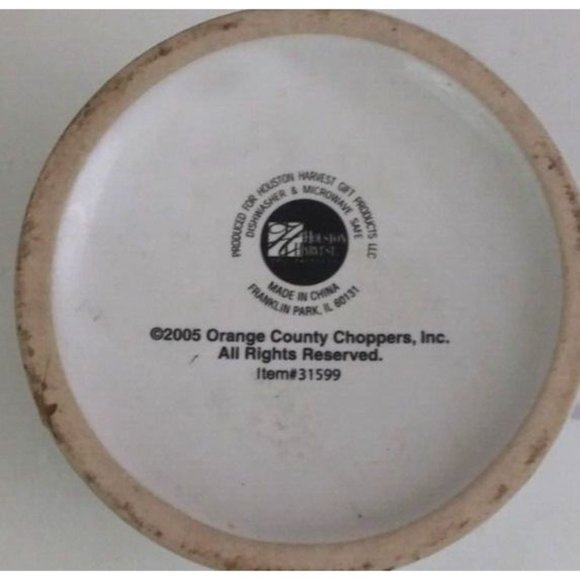 2005 Houston Foods Orange County Choppers 3.75" Coffee Cup Mug - Picture 7 of 7